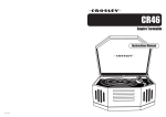 Crosley EMPIRE CR46 User's Manual