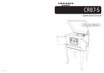 Crosley Radio CR87-S User's Manual