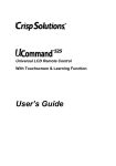 Crisp Solutions UCommand-525 User's Manual