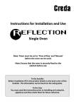 Creda REFLECTION User's Manual