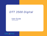 Creative Digital DTT 3500 User's Manual