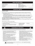 Craftsman Tow-Behind Sprayer Manufacturer's Warranty (Espanol)