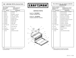 Craftsman Harley-Davidson Portable Chest Service Parts