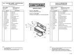 Craftsman 52-In. Service Parts