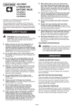 Craftsman C3 Owner's Manual