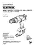 Craftsman 973.111291 User's Manual