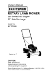 Craftsman 917.37134 User's Manual