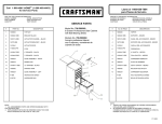 Craftsman 6-Drawer Service Parts