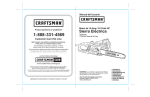 Craftsman 4.0hp Owner's Manual (Espanol)