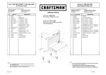 Craftsman 7-Drawer Service Parts