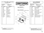 Craftsman 6-Drawer Service Parts