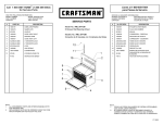 Craftsman 6-Drawer Service Parts