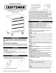 Craftsman 4-Drawer Service Parts