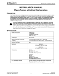 Cornelius FlavorFusion Series User's Manual