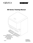 Cornelius ED Series User's Manual