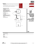 Cooper Lighting SH2A User's Manual