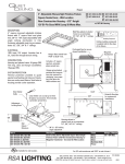 Cooper Lighting QCT-1876-SH-BK User's Manual