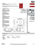 Cooper Lighting QCT906SP User's Manual
