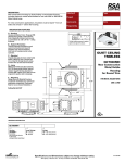 Cooper Lighting QCT900MH User's Manual