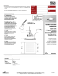 Cooper Lighting QCT1876 User's Manual