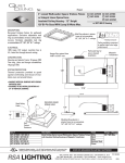 Cooper Lighting QCT-2275PM User's Manual
