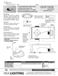 Cooper Lighting QCT-2175S User's Manual