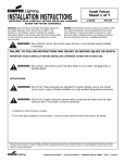 Cooper Lighting P4GE-MX User's Manual