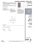 Cooper Lighting METALUX SM-SYM-RP User's Manual