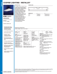 Cooper Lighting Metalux MC Series User's Manual