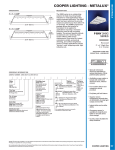 Cooper Lighting 2HBG User's Manual