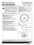 Cooper Lighting McGraw-Edison EPL/HS User's Manual