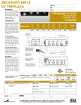 Cooper Lighting LV416 User's Manual