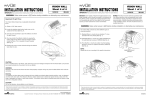 Cooper Lighting Invue Vision Wall User's Manual