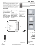 Cooper Lighting FAIL-SAFE GW User's Manual