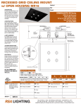 Cooper Lighting COMBOLIGHT GR416 User's Manual