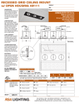 Cooper Lighting GR3111 User's Manual