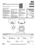 Cooper Lighting COMBOLIGHT CDMR111 User's Manual