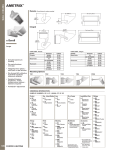 Cooper Lighting Ametrix Wall/Ceiling Lighting User's Manual