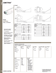 Cooper Lighting AMETRIX Cove User's Manual