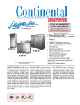 Continental DL1WI-SS-E User's Manual