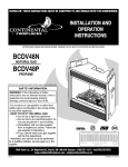 Continental BCDV48N User's Manual