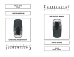 Continental Electric CE23591 User's Manual