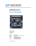 Connect Tech SSD/104 User's Manual
