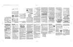 Conair GMT180MRCS User's Manual