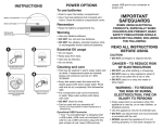 Conair AR04 User's Manual