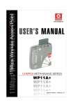 Compex Technologies WP11A+ User's Manual