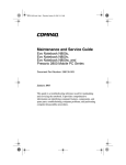 Compaq EVO M800c User's Manual
