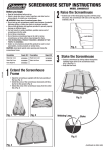 Coleman Patio Furniture 2000009327 User's Manual