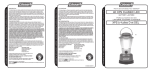 Coleman Camping Equipment 2000008554 User's Manual
