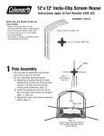 Coleman 9392-522 User's Manual